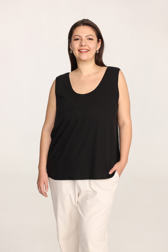 Hemp Scoop Neck Tank from Ecoer Fashion