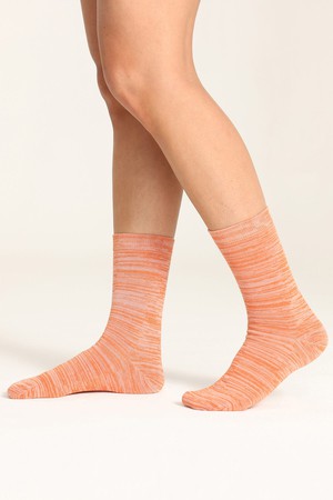 (2 Pairs) Women's Zero Waste Yarn Leftover Socks from Ecoer Fashion