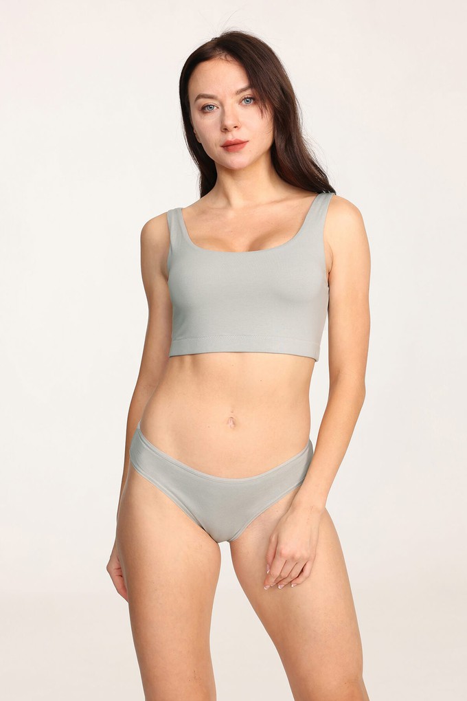 Organic Cotton Stretch Bikini Bottom from Ecoer Fashion