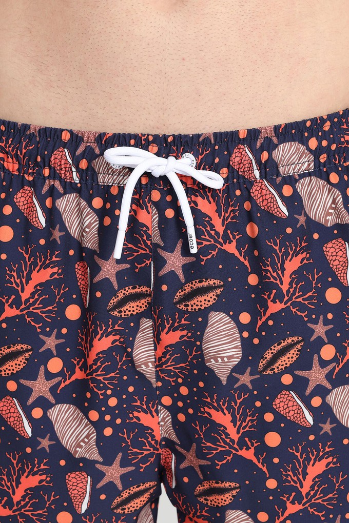 Elastic Waist Swim Trunks from Ecoer Fashion