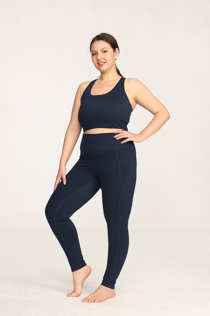 Compressive High-Rise Leggings from Ecoer Fashion