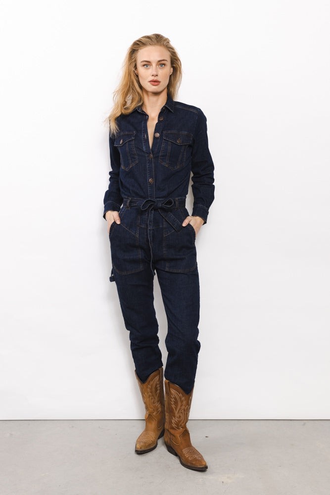 Lara Jumpsuit | Blue from Elements of Freedom