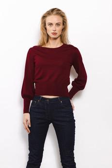 Moos Sweater | Red via Elements of Freedom