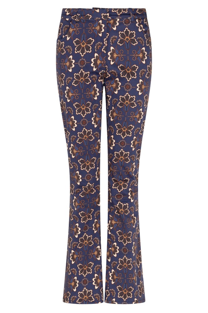 Lima Trousers | Purple Flowers from Elements of Freedom
