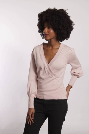 Lila Cardigan | Soft pink from Elements of Freedom