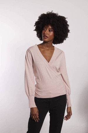Lila Cardigan | Soft pink from Elements of Freedom
