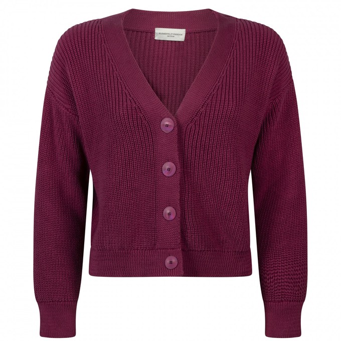 Nora Cardigan | Magenta from Elements of Freedom