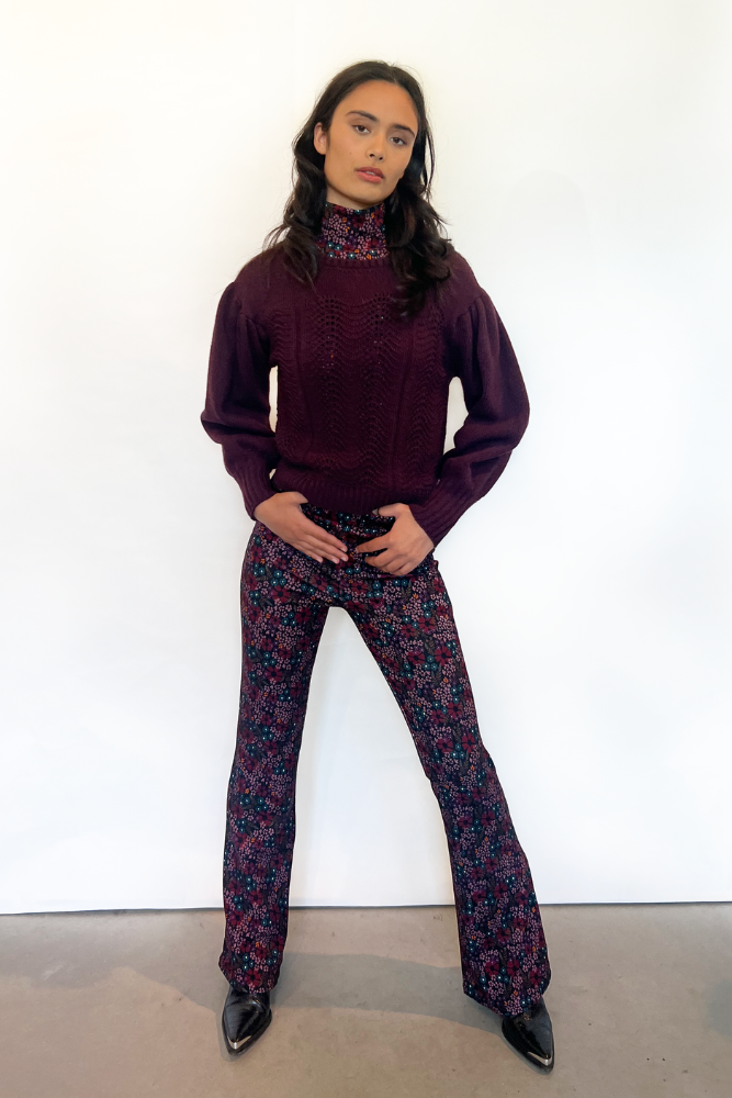 Jada Trousers | flower print from Elements of Freedom