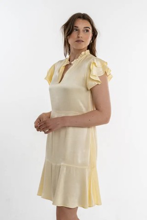 LOUISE DRESS - MELLOW YELLOW from ELJO THE LABEL