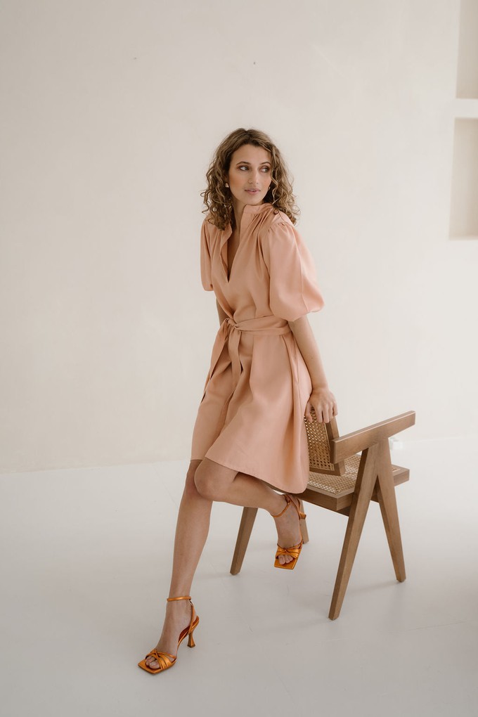 LOTTE DRESS - PEACH from ELJO THE LABEL