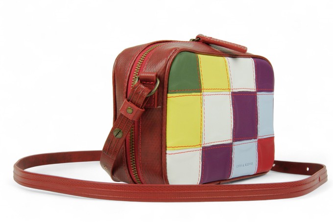 Disco Bag | Leather & Fire-hose from Elvis & Kresse