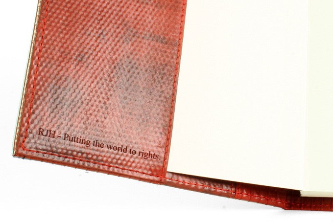 A5 Notebook | Printing Blanket & Fire-hose from Elvis & Kresse