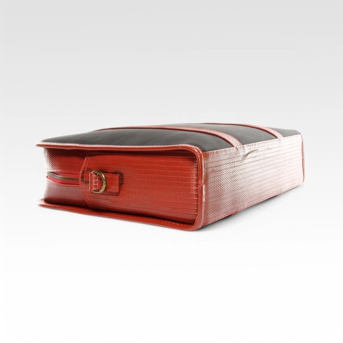 Compact Briefcase | Printing Blanket from Elvis & Kresse