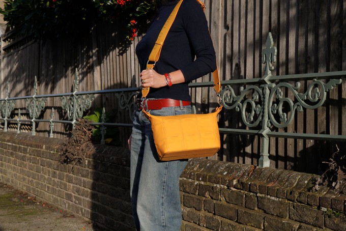 Boho Bag | Leather & Fire-hose from Elvis & Kresse