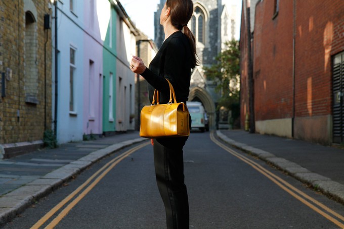 Small Post Bag | Fire-hose from Elvis & Kresse