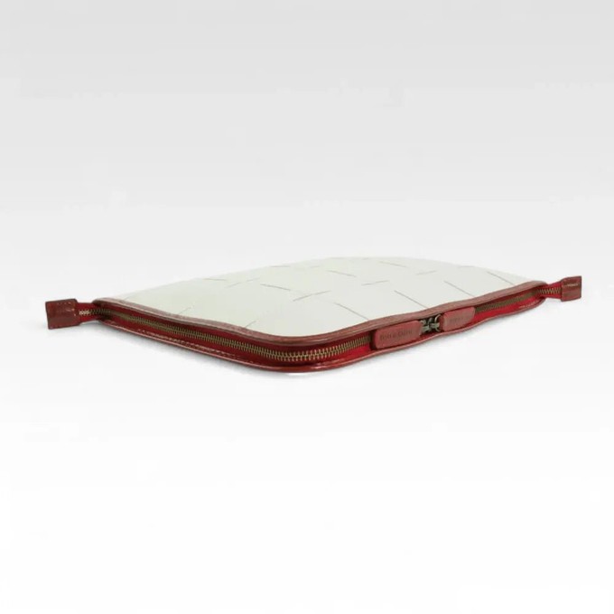 Folio Laptop Case | Leather & Fire-hose from Elvis & Kresse
