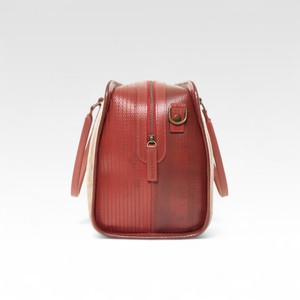 Large Post Bag | Leather & Fire-hose from Elvis & Kresse