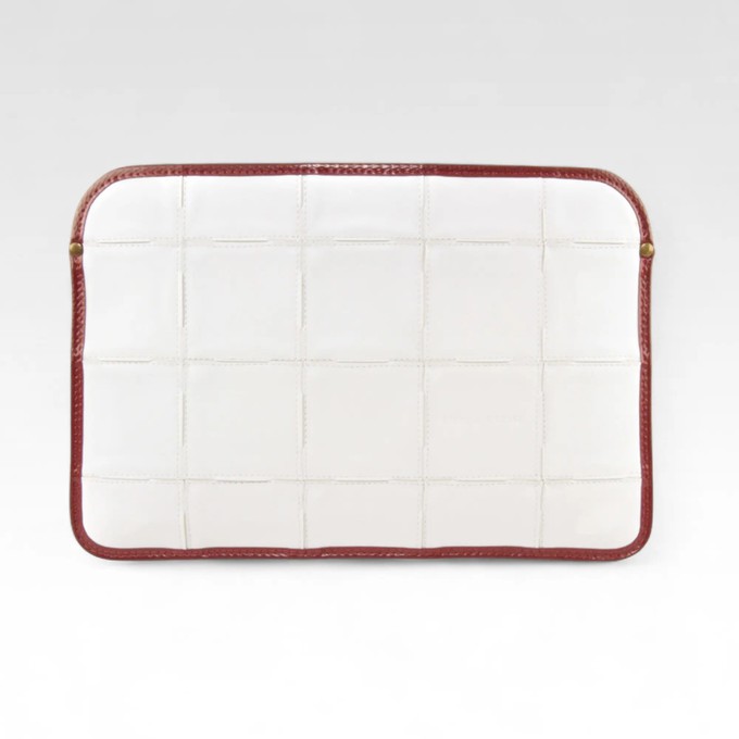 Laptop Sleeve  | Leather & Fire-hose from Elvis & Kresse
