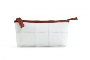 Toiletry Pouch | Leather & Fire-hose from Elvis & Kresse
