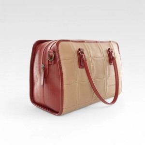 Large Post Bag | Leather & Fire-hose from Elvis & Kresse