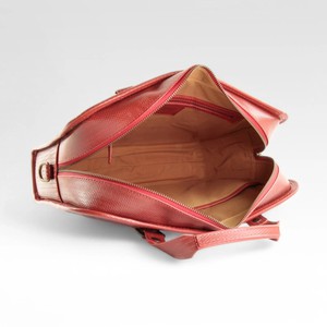 Compact Briefcase | Leather & Fire-hose from Elvis & Kresse