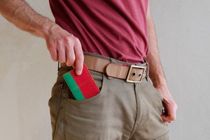 Leather Card Holder from Elvis & Kresse