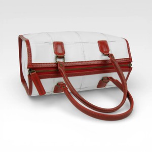 Small Post Bag | Leather & Fire-hose from Elvis & Kresse
