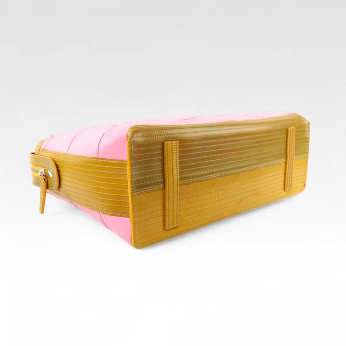 Metropolitan Bag | Leather & Fire-hose from Elvis & Kresse