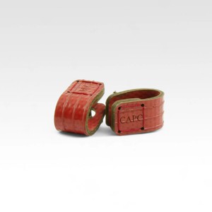 Wrap-Around Cufflinks | Fire-hose from Elvis & Kresse
