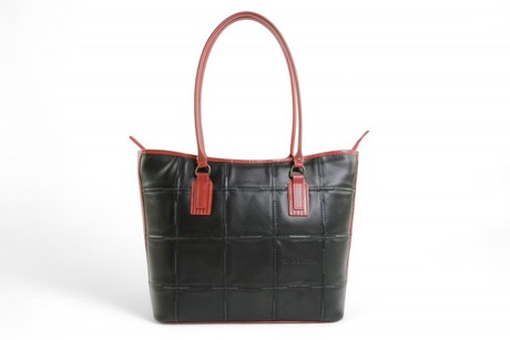 Small Tote | Leather & Fire-hose from Elvis & Kresse