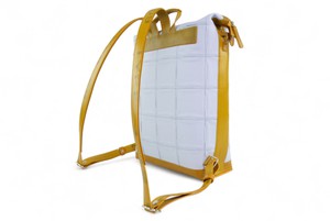 Large Backpack | Leather & Fire-hose from Elvis & Kresse