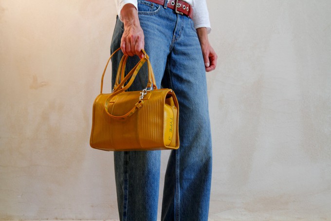 Small Post Bag | Fire-hose from Elvis & Kresse