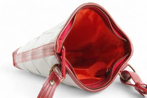 Reporter Bag | Leather & Fire-hose from Elvis & Kresse