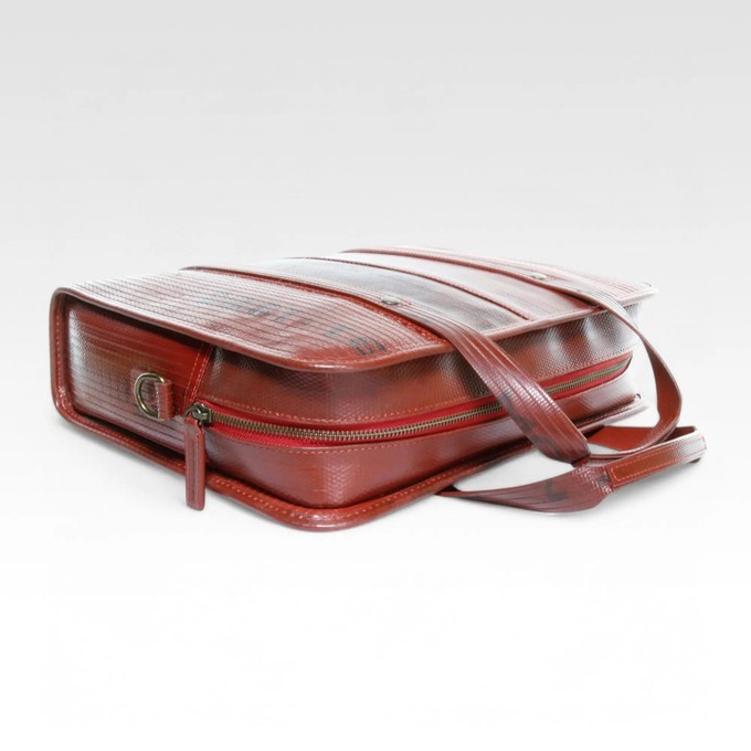 Compact Briefcase | Fire-hose from Elvis & Kresse