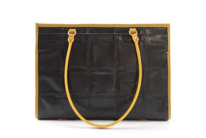 Whitstable Tote | Leather & Fire-hose from Elvis & Kresse