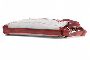 Reporter Bag | Leather & Fire-hose from Elvis & Kresse