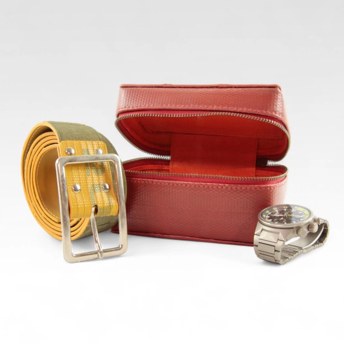 Large Box | Leather & Fire-hose from Elvis & Kresse