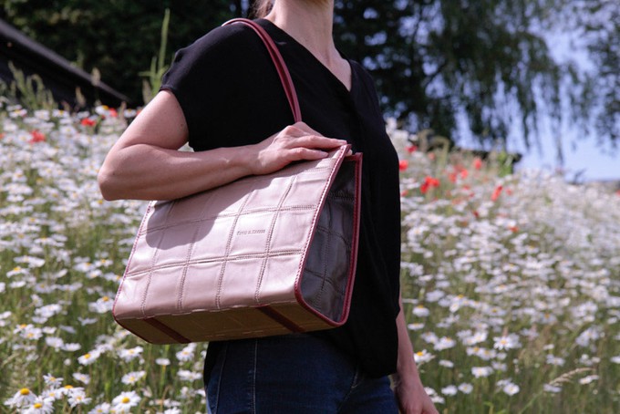 Whitstable Leather Tote Bag from Elvis & Kresse