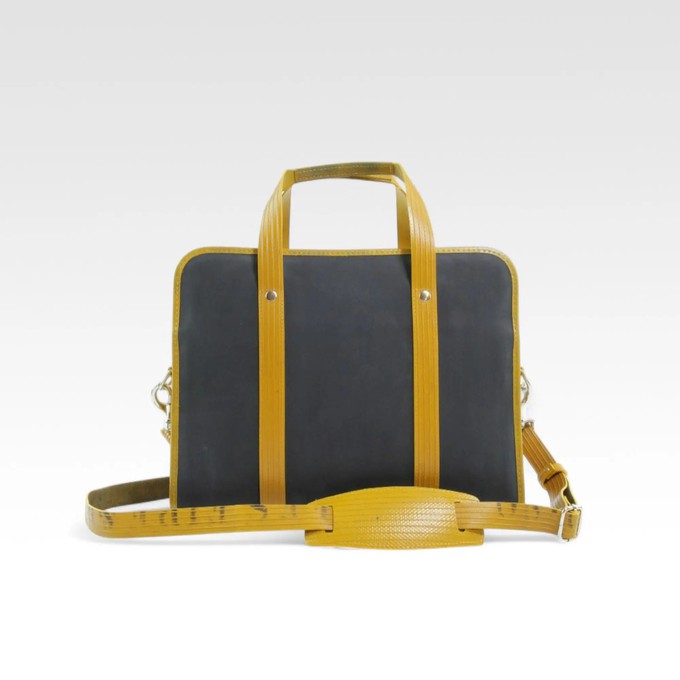 Compact Briefcase | Printing Blanket from Elvis & Kresse
