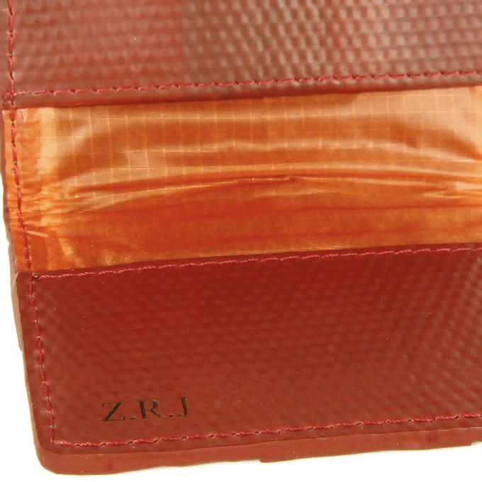Card Holder | Leather & Fire-hose from Elvis & Kresse