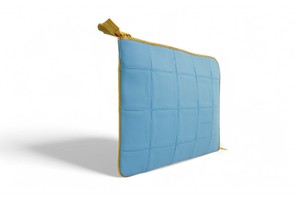 Folio Laptop Case | Leather & Fire-hose from Elvis & Kresse