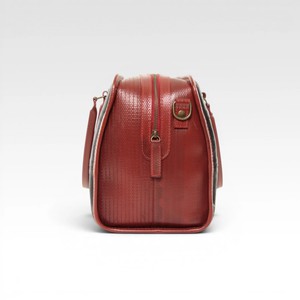 Large Post Bag | Leather & Fire-hose from Elvis & Kresse