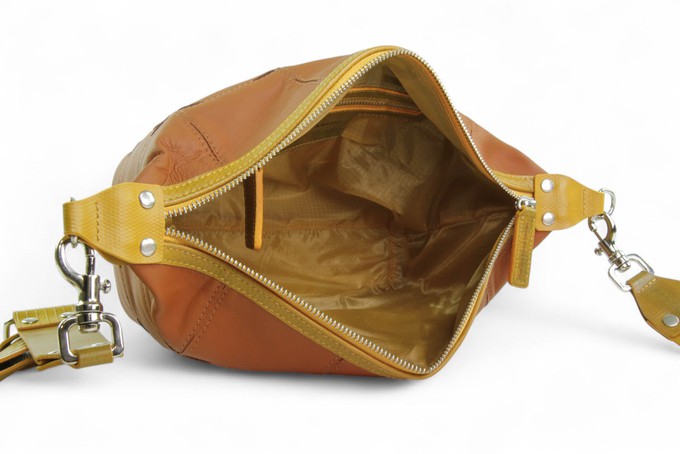 Boho Bag | Leather & Fire-hose from Elvis & Kresse