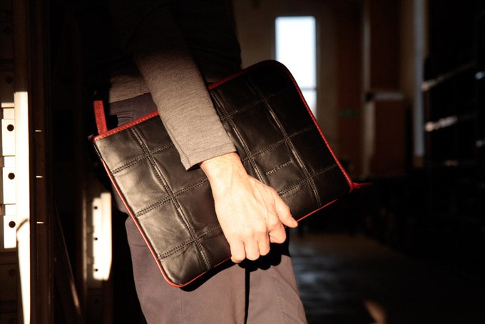 Leather Folio Laptop Case from Elvis & Kresse