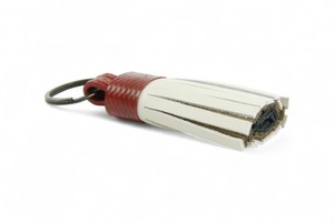 Tassel Keyring | Leather & Fire-hose from Elvis & Kresse