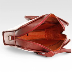 Compact Briefcase | Leather & Fire-hose from Elvis & Kresse