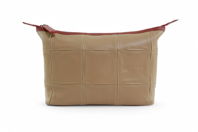 Leather Cosmetics Case / Toiletry Bag from Elvis & Kresse