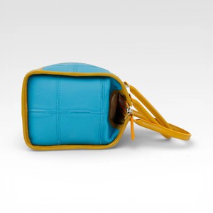 Small Post Bag | Leather & Fire-hose from Elvis & Kresse