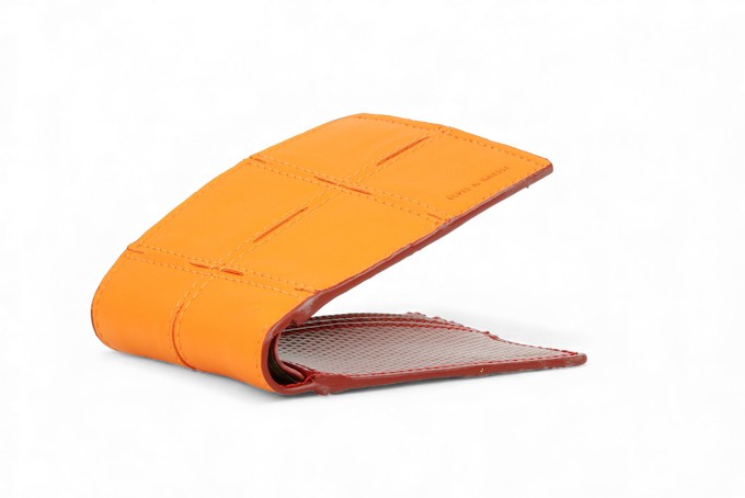 Billfold Wallet | Leather & Fire-hose from Elvis & Kresse
