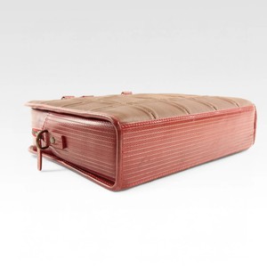 Compact Briefcase | Leather & Fire-hose from Elvis & Kresse